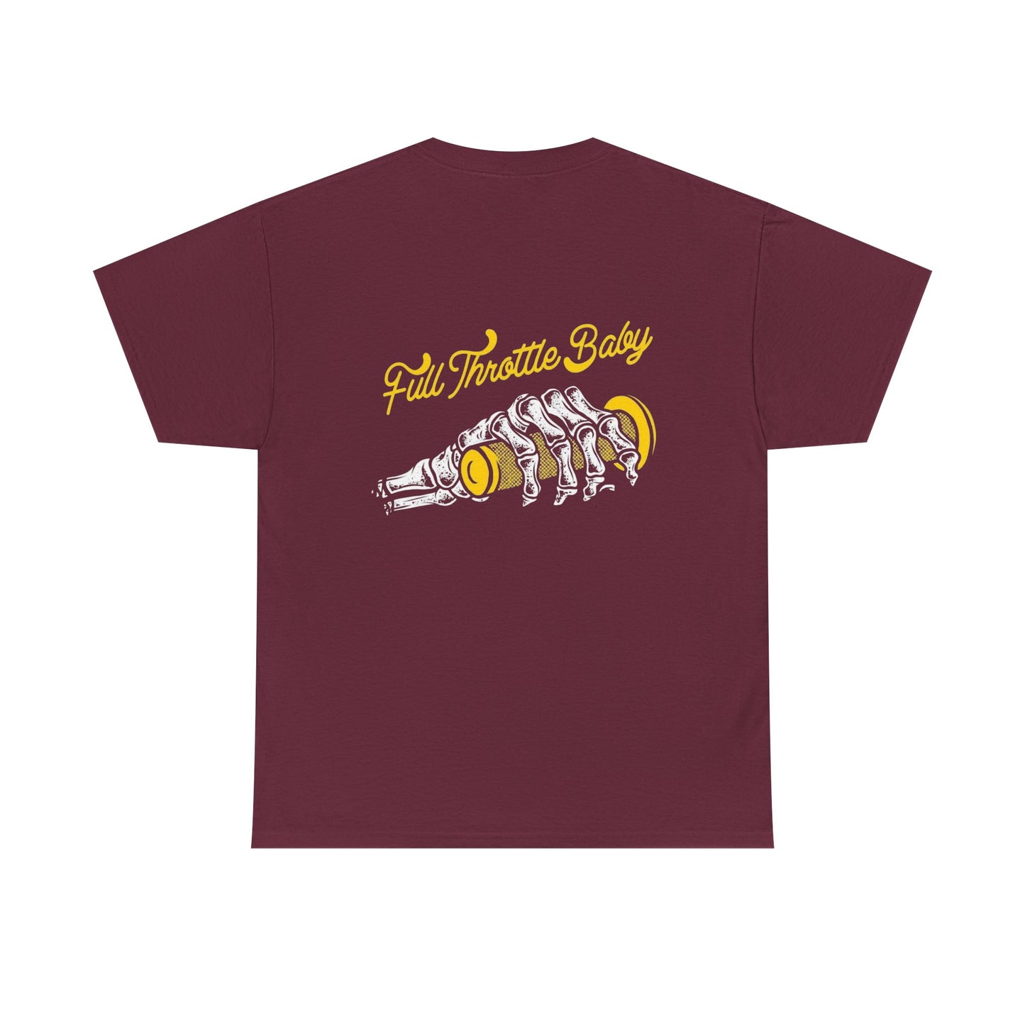 Full Throttle Baby Tee - Vintage Inspired Graphic Tee