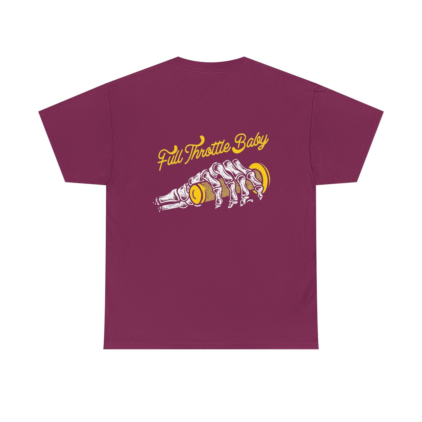 Full Throttle Baby Tee - Vintage Inspired Graphic Tee