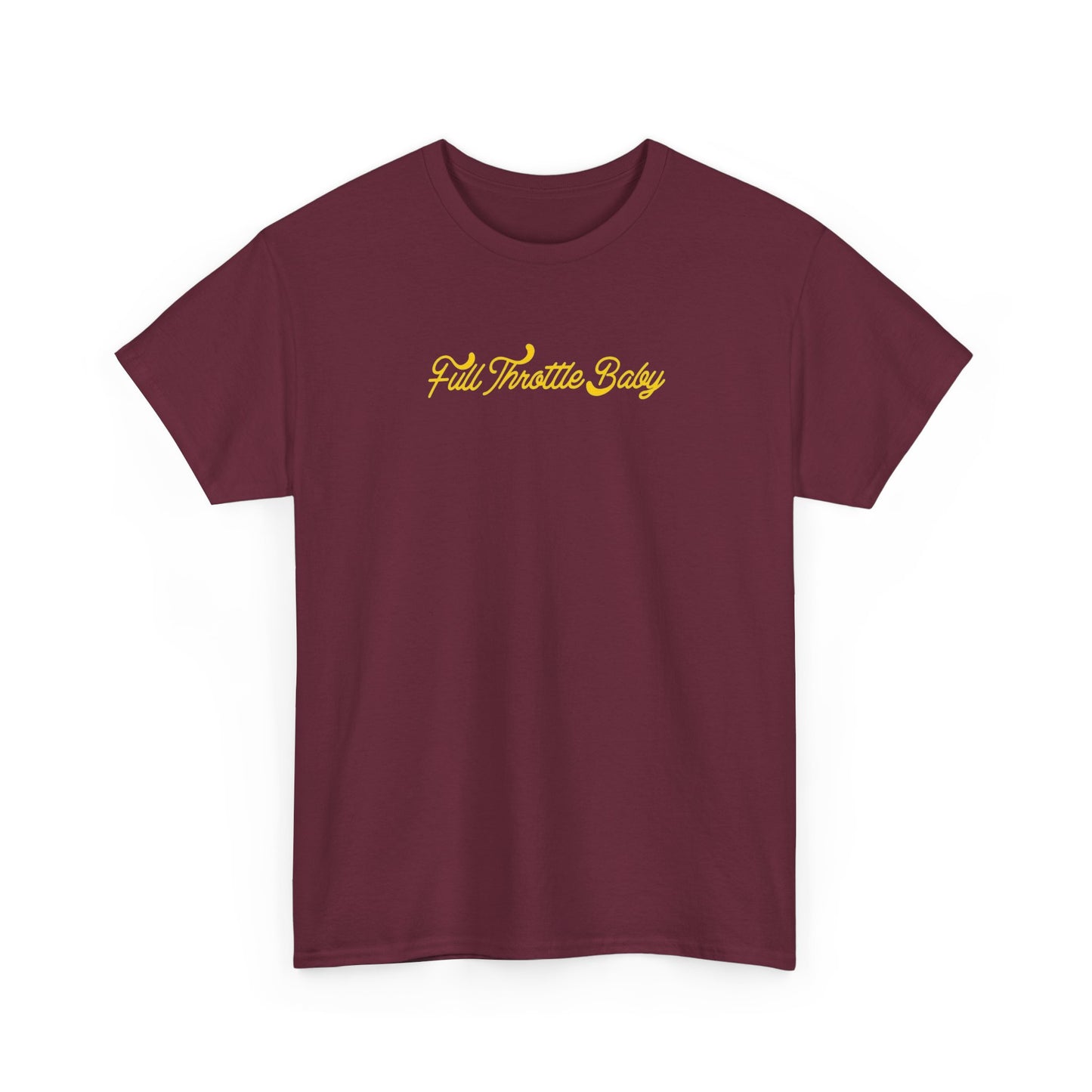 Full Throttle Baby Tee - Vintage Inspired Graphic Tee