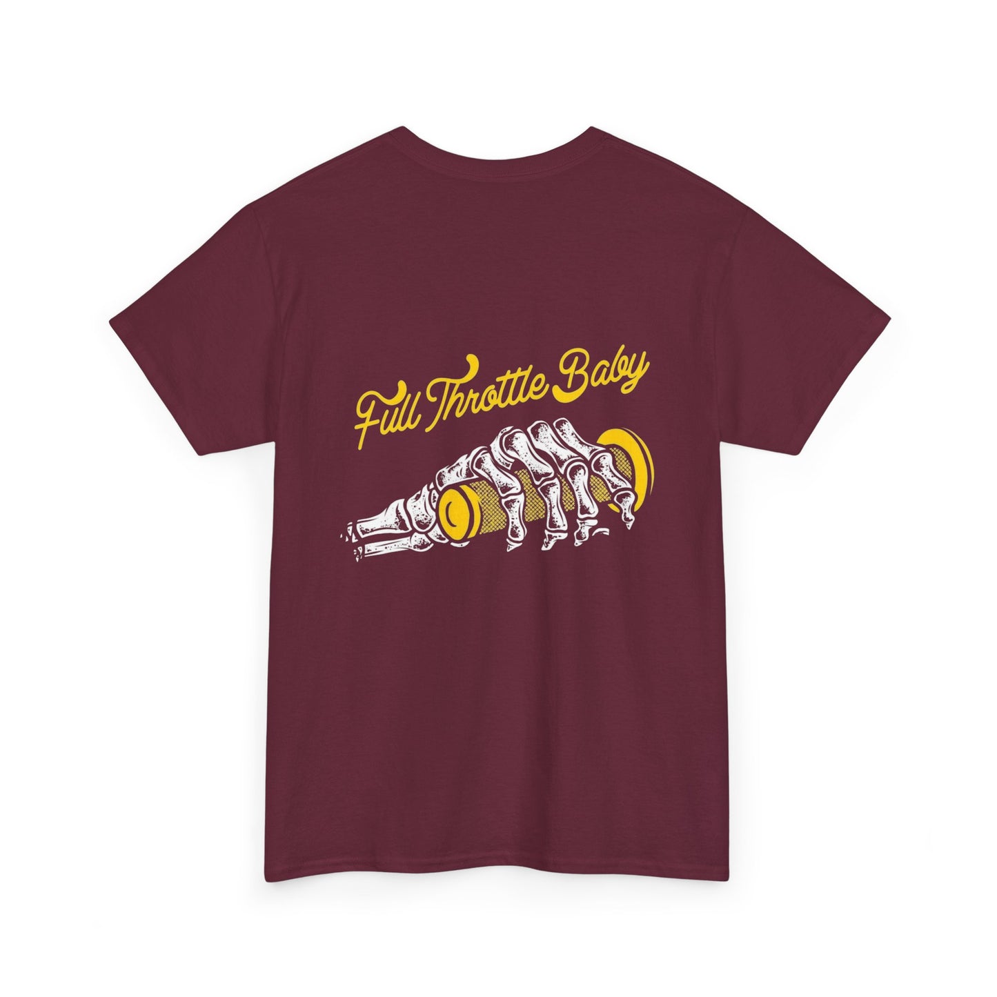 Full Throttle Baby Tee - Vintage Inspired Graphic Tee