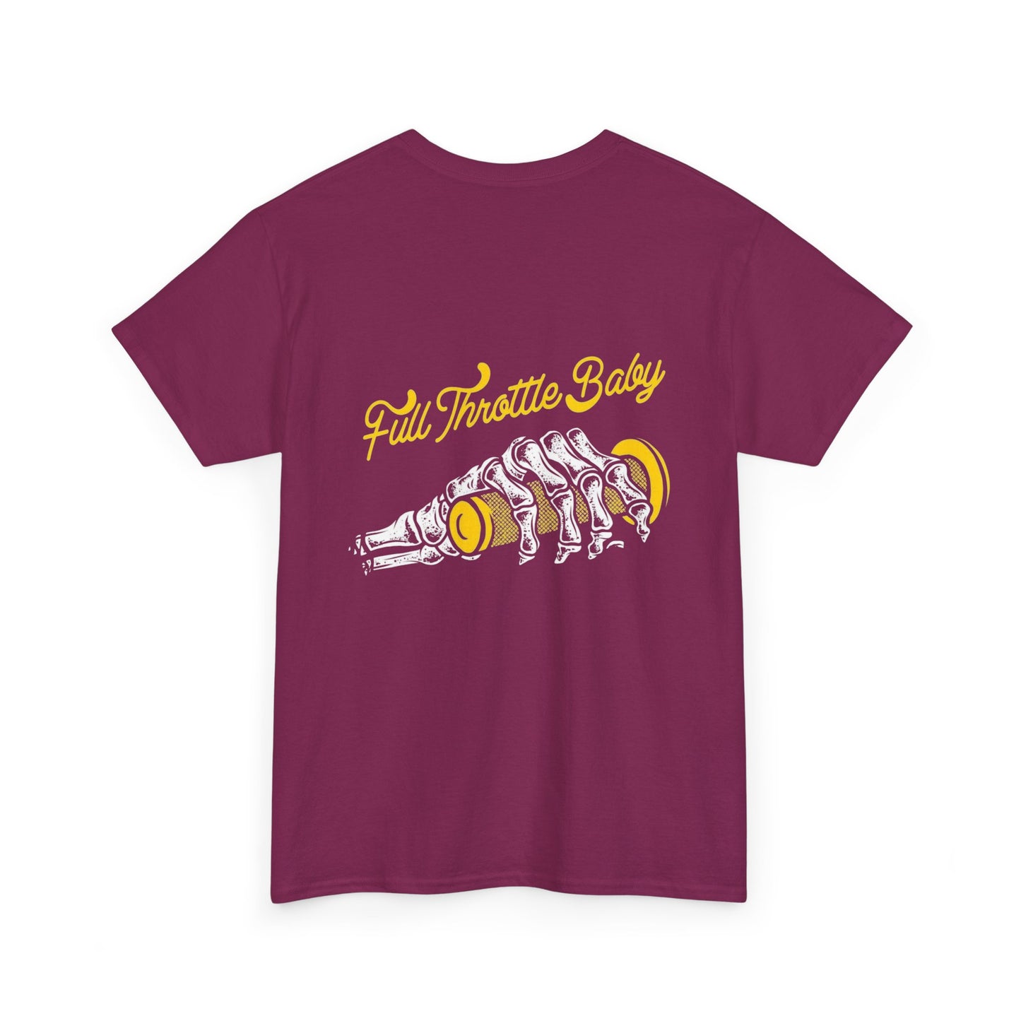 Full Throttle Baby Tee - Vintage Inspired Graphic Tee
