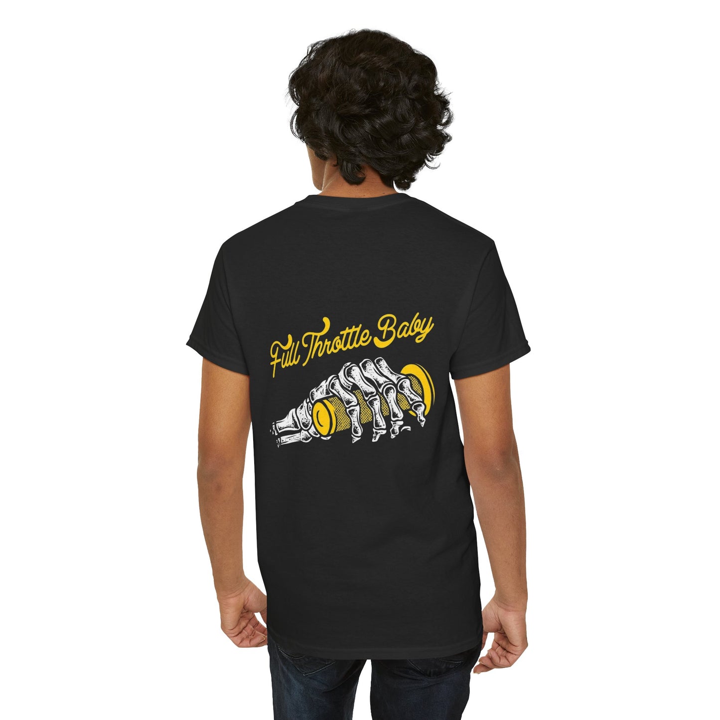 Full Throttle Baby Tee - Vintage Inspired Graphic Tee
