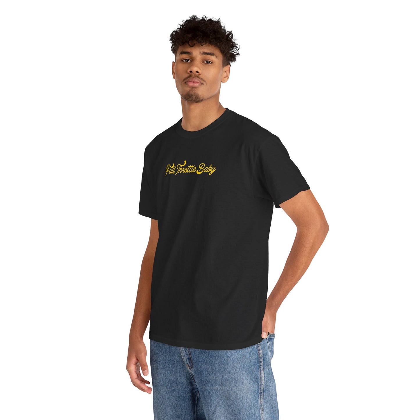 Full Throttle Baby Tee - Vintage Inspired Graphic Tee