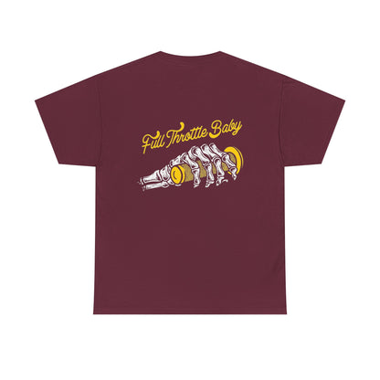 Full Throttle Baby Tee - Vintage Inspired Graphic Tee