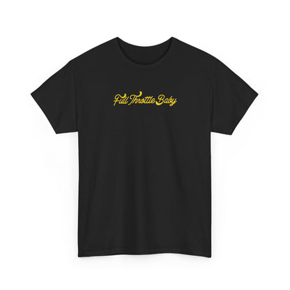 Full Throttle Baby Tee - Vintage Inspired Graphic Tee