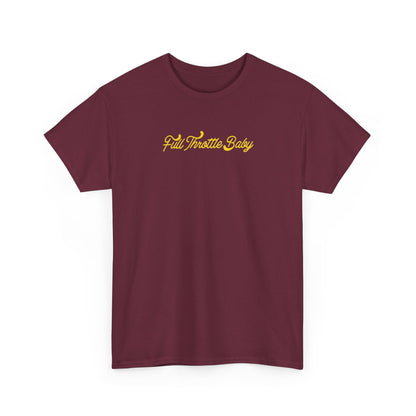 Full Throttle Baby Tee - Vintage Inspired Graphic Tee