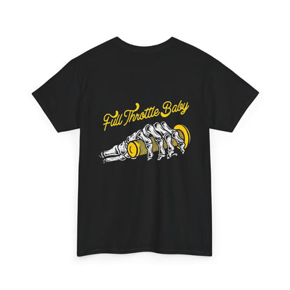Full Throttle Baby Tee - Vintage Inspired Graphic Tee