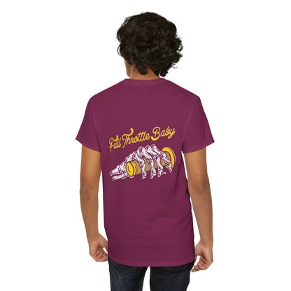 Full Throttle Baby Tee - Vintage Inspired Graphic Tee