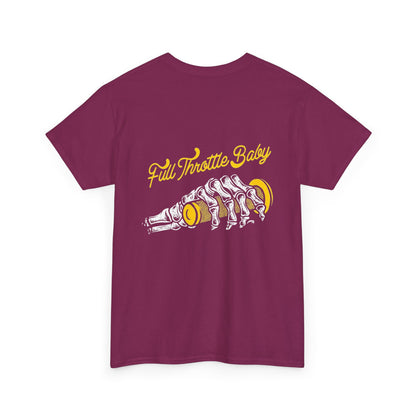 Full Throttle Baby Tee - Vintage Inspired Graphic Tee