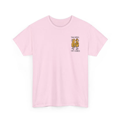 Two Birds Funny Tee Shirt