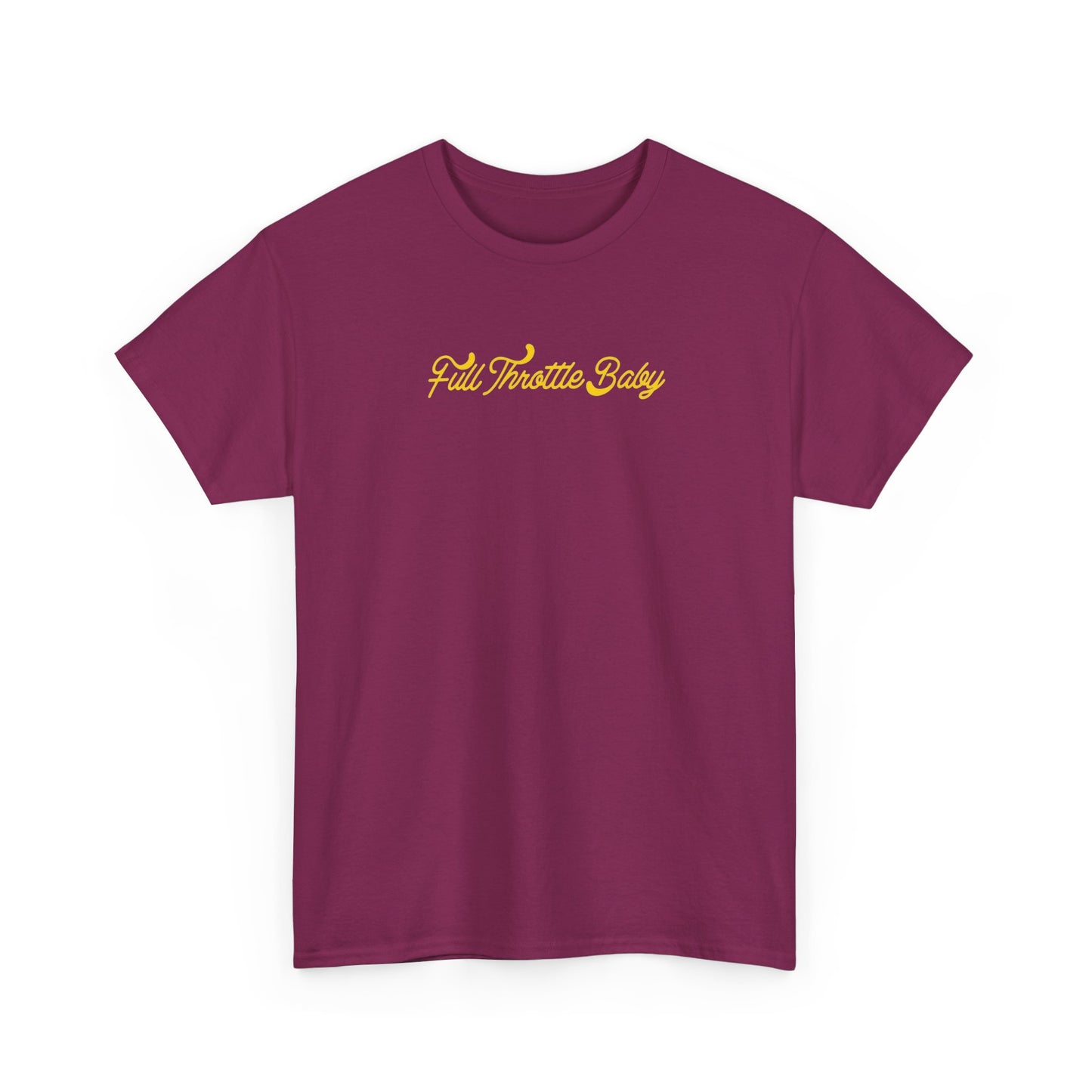 Full Throttle Baby Tee - Vintage Inspired Graphic Tee