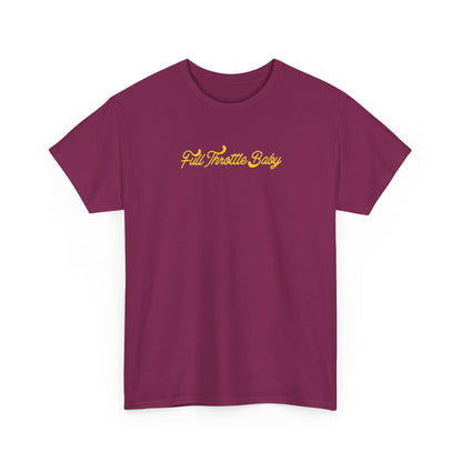Full Throttle Baby Tee - Vintage Inspired Graphic Tee
